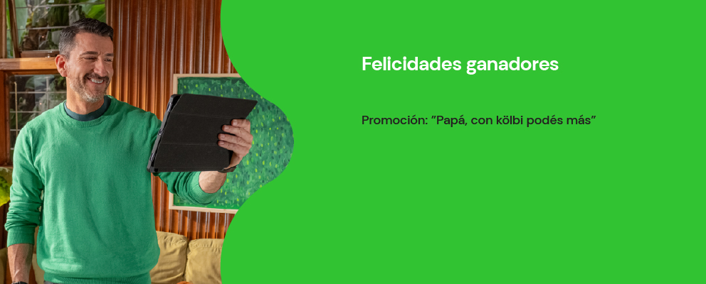 Ganadores Promoción "Papá, con kölbi podés más"