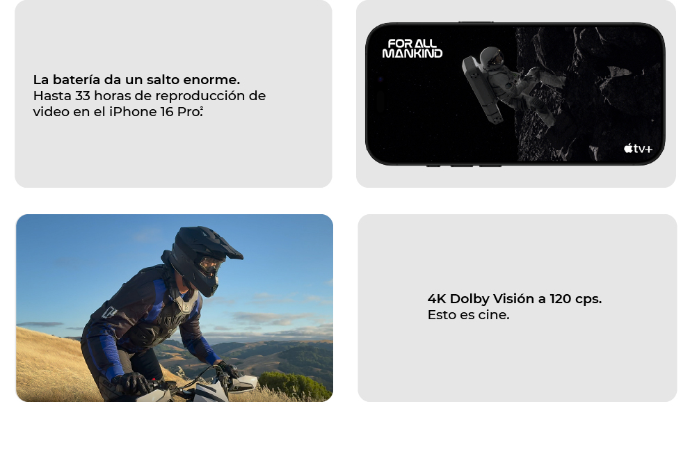 iPhone 16 Pro Max con la batería que da un salto enorme