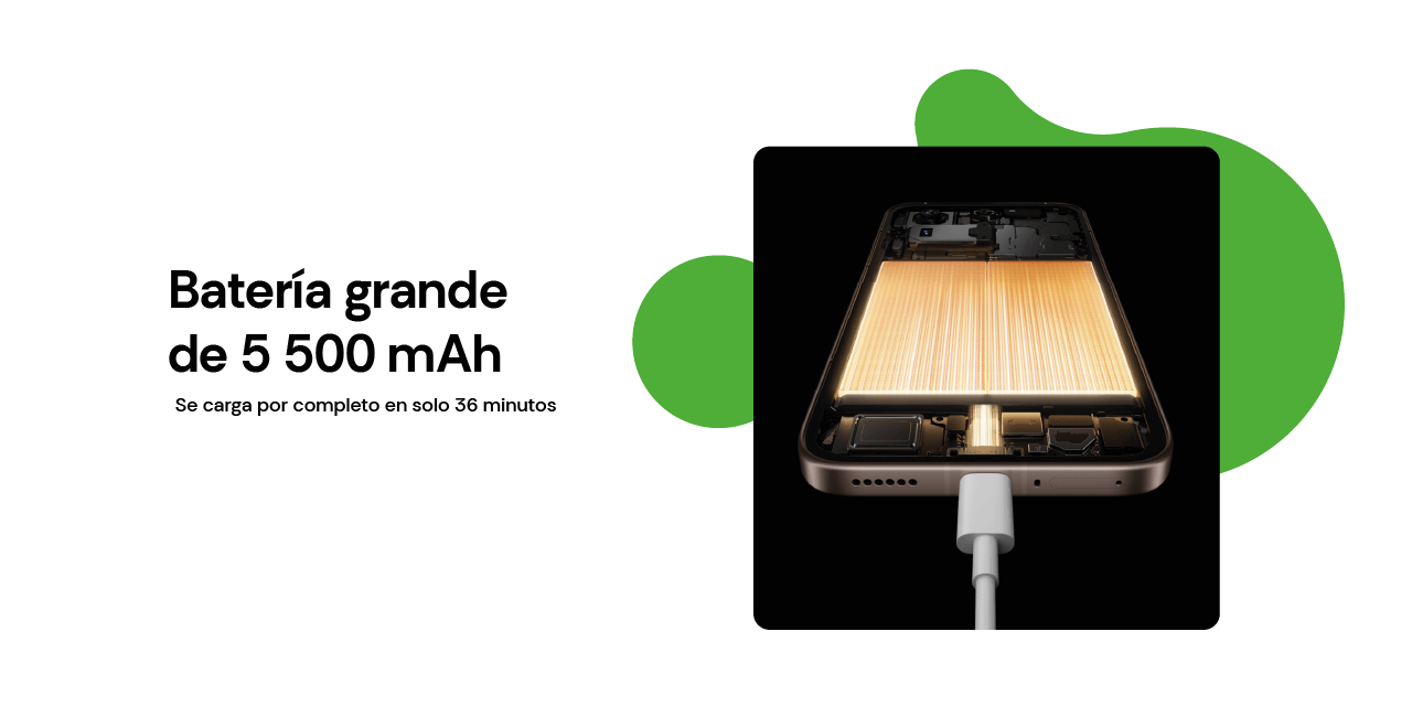 Xiaomi 15T Pro, batería grande de 5 500 mAh 