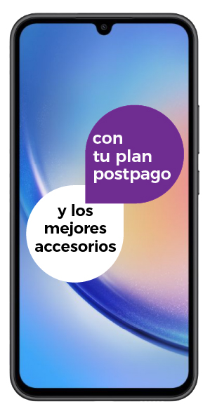 Samsung A34 5G vista frontal