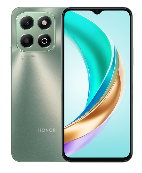 HONOR X6b vista frontal y trasera