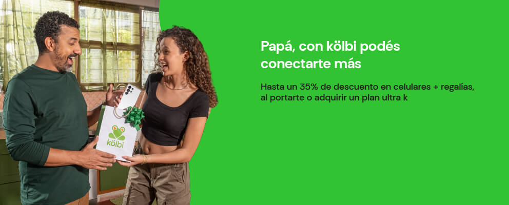 Papá, con kölbi podés más
