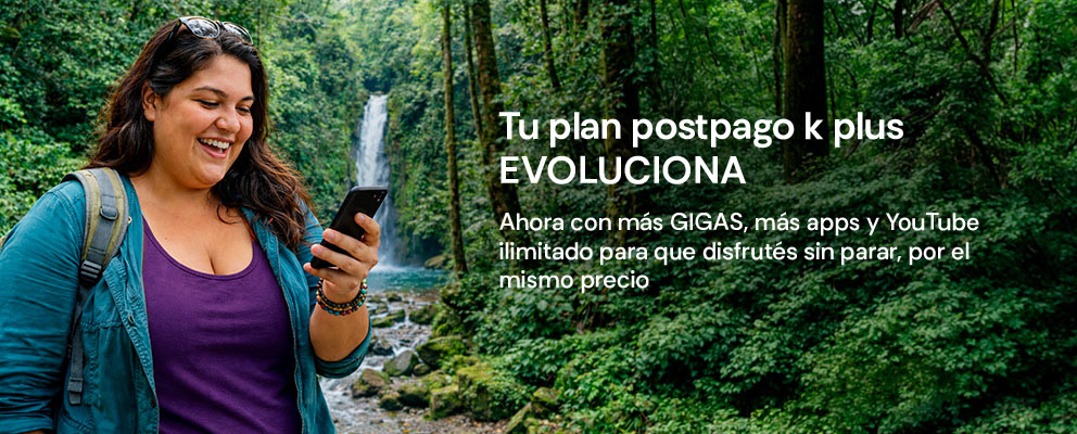 Planes k plus ahora con más gigas, más apps y You Tube ilimitado