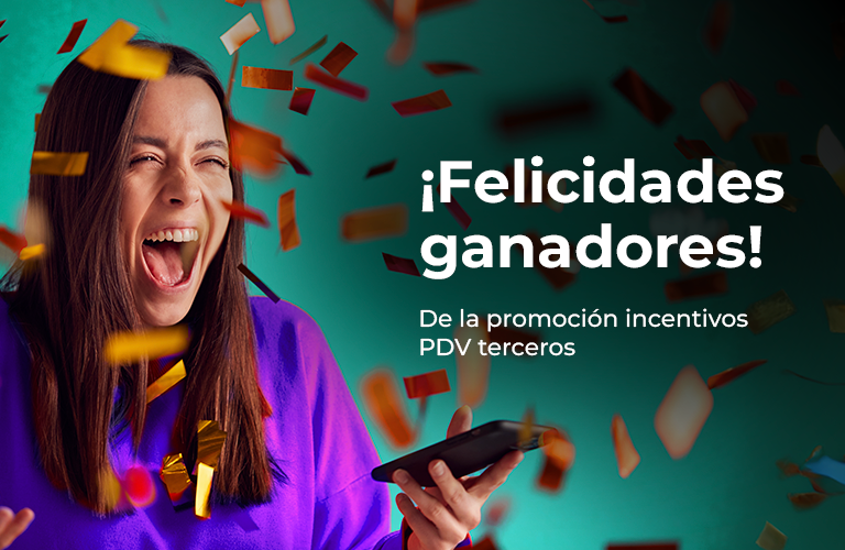 Ganadores Promoción "Incentivos PDV terceros kölbi"