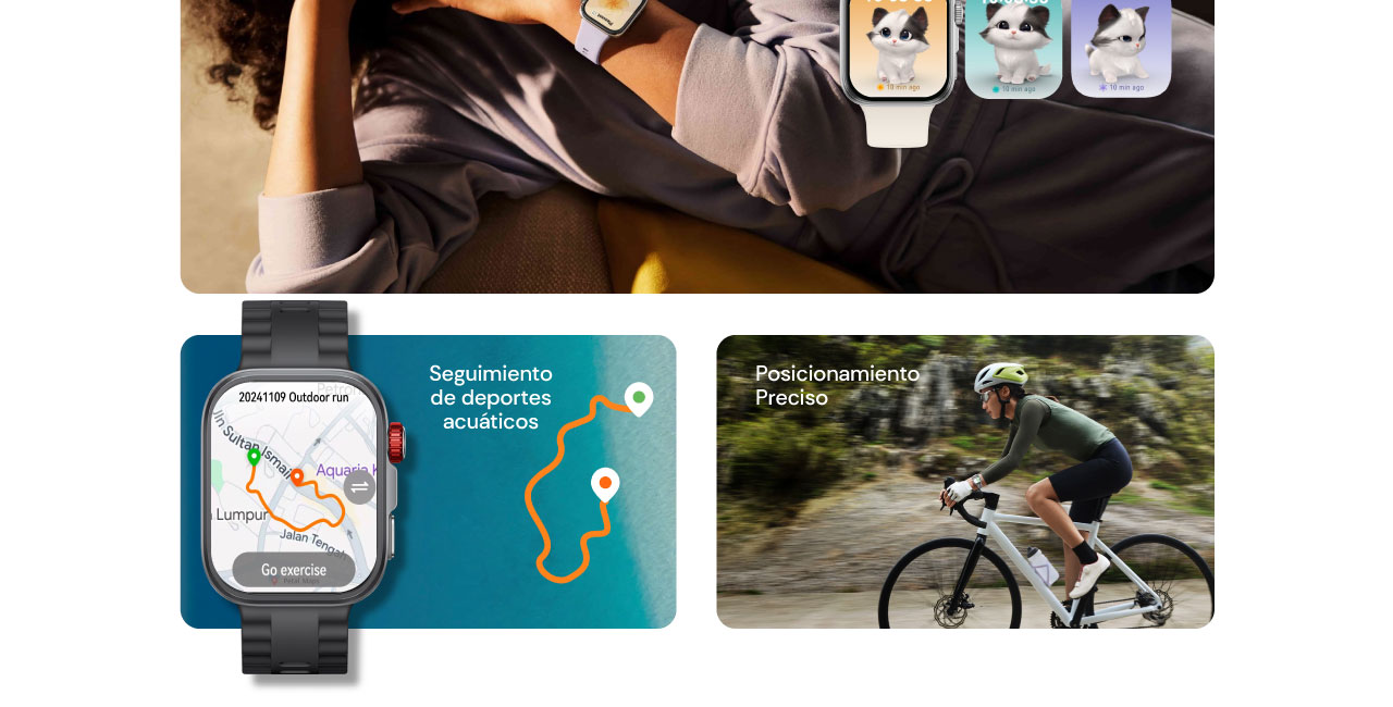 Incorpora la nueva y mejorada tecnología HUAWEI TruSense 