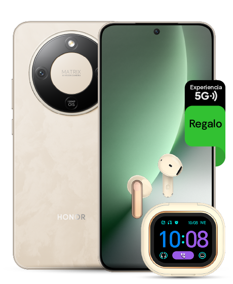 HONOR Magic 8 Lite vista frontal y trasera + regalía