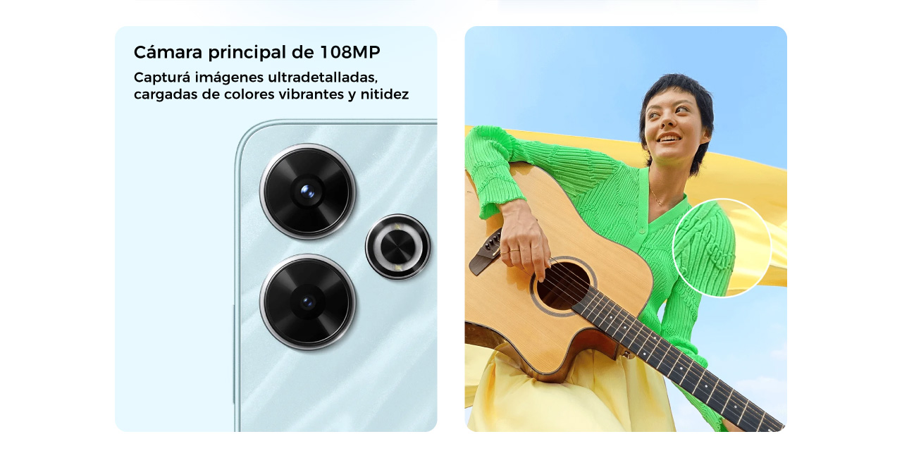 Cámara principal de 108MP