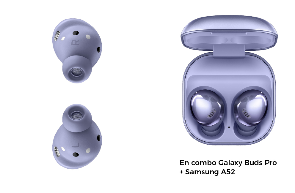 En combo Galaxy Buds Pro + Samsung A52