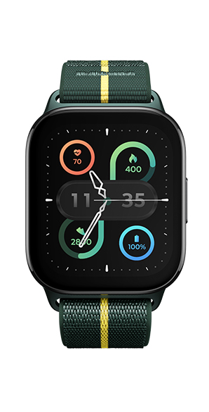 moto Watch Fit vista frontal y trasera