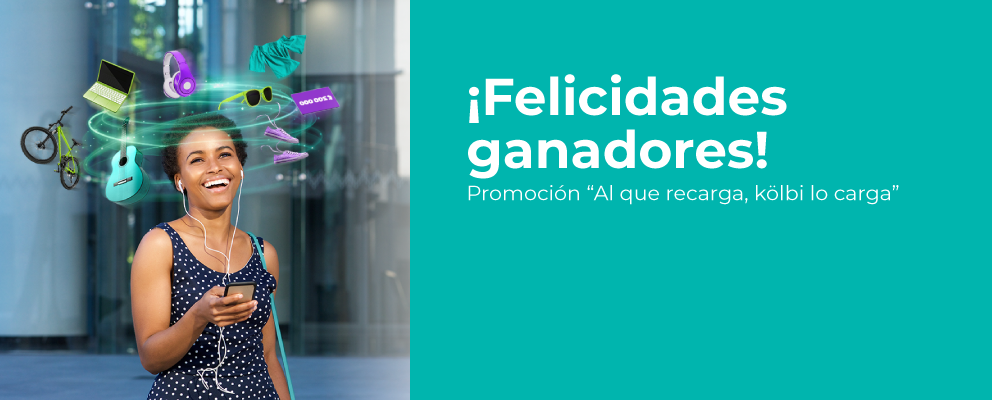 Recargá en el App kölbi y queda participando por premios