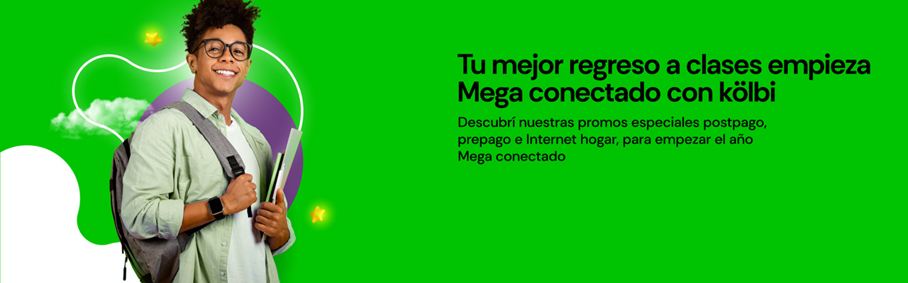 Tu mejor regreso a clases empieza Mega conectado con kölbi