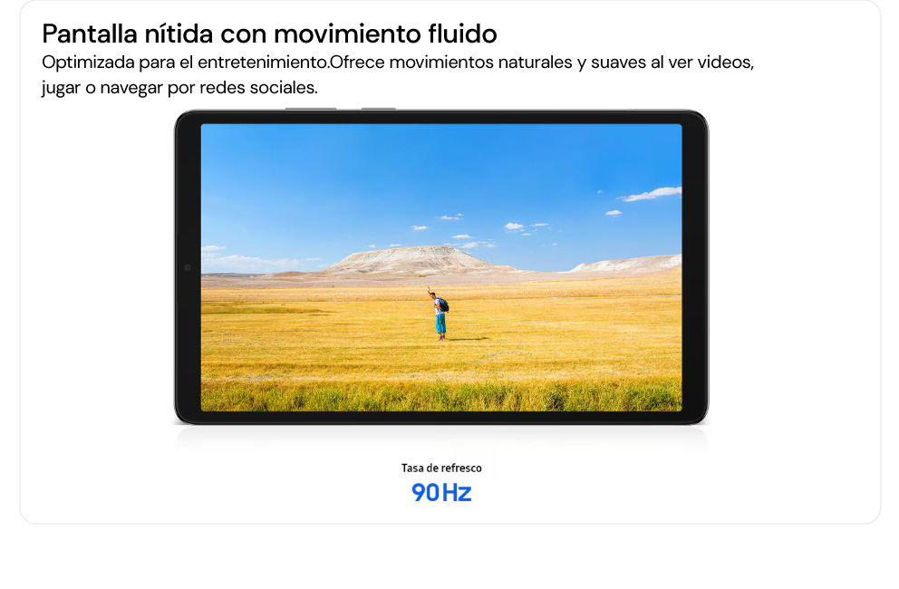 Pantalla nítida con movimiento fluido