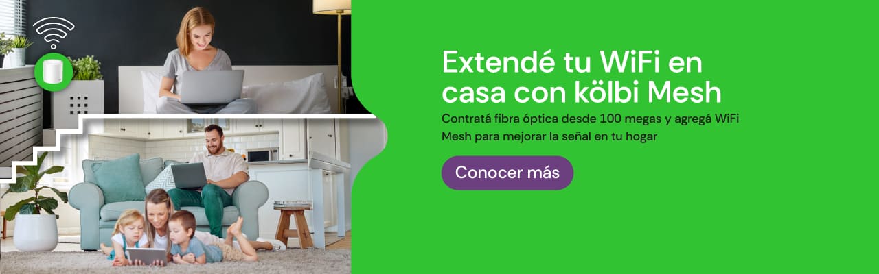 Extendé tu WiFi en casa con kölbi Mesh