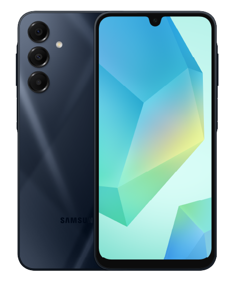 Samsung Galaxy A16 vista frontal y trasera