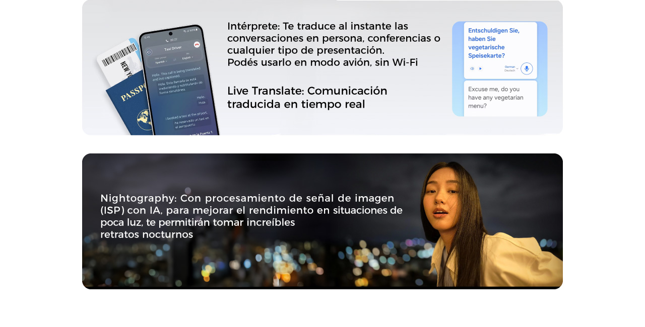 Con intérprete y live translate, comunicación traducida en tiempo real