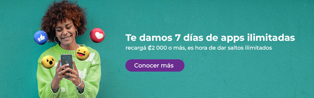 Apps ilimitadas por 7 días