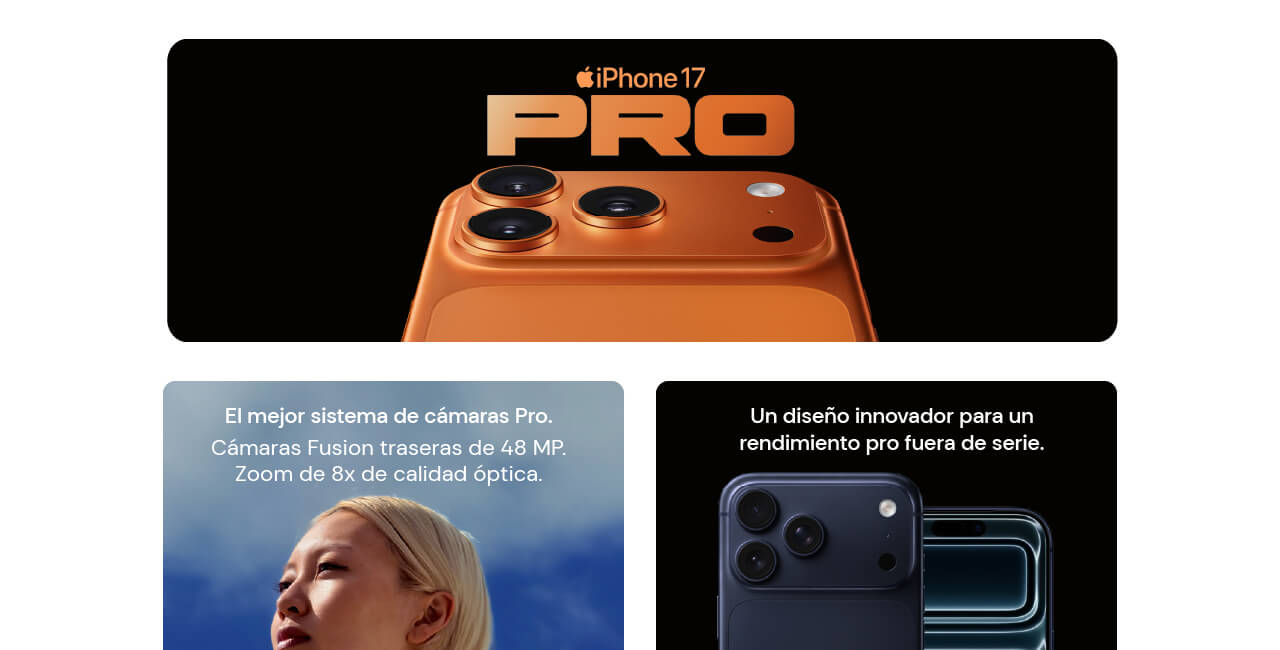 iPhone 17 Pro El mejor sistema de cámaras Pro y diseño innovador