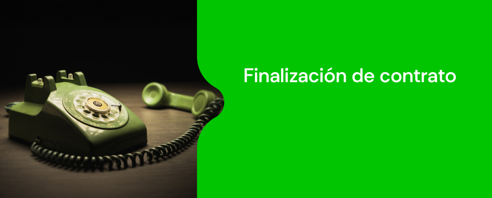 Finalización de Contrato