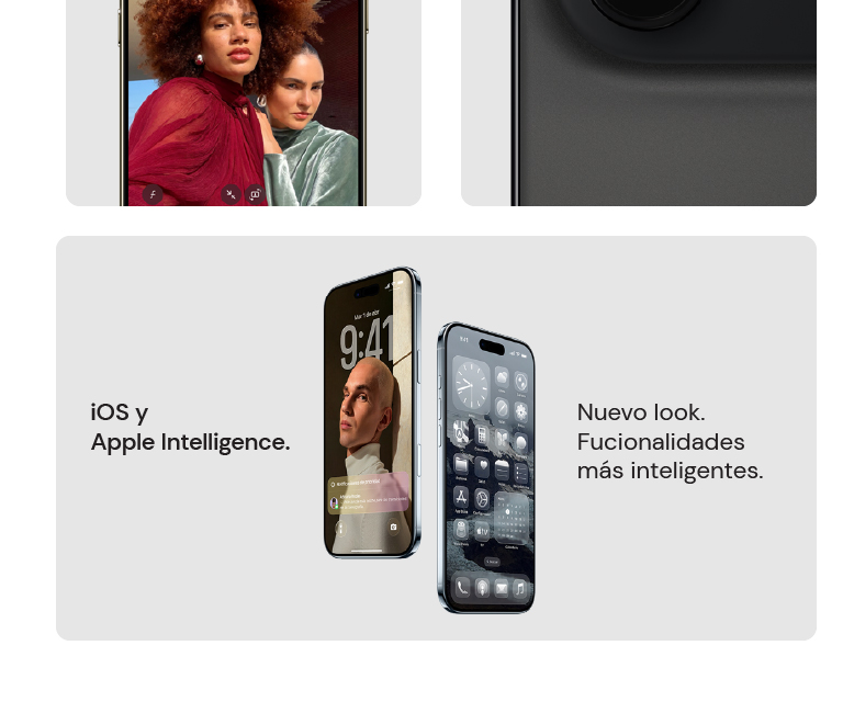 iPhone 17 Air Nuevo look. Funcionalidades más inteligentes.