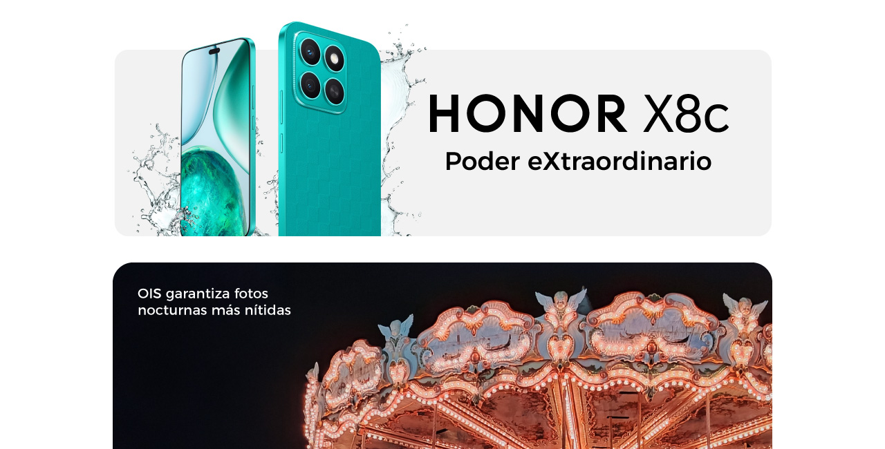 HONOR X8c poder extraordinario