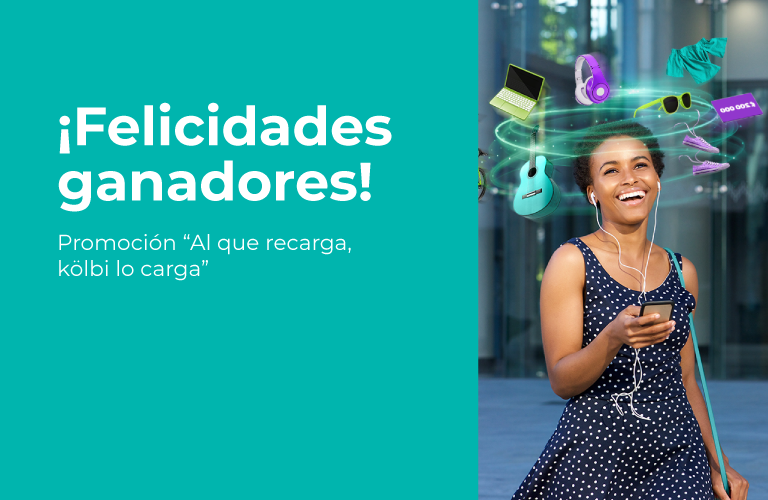 Recargá en el App kölbi y queda participando por premios