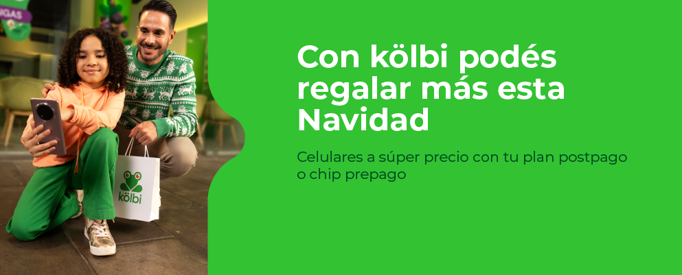Regalá más esta Navidad. Celulares a súper precio con tu plan postpago o chip prepago