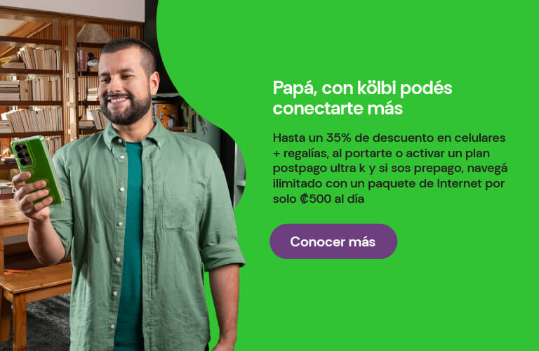 Papá, con kölbi podés más