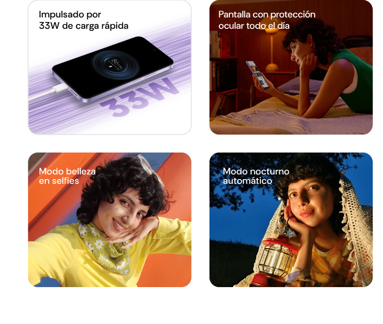 Pantalla con protección ocular todo el día