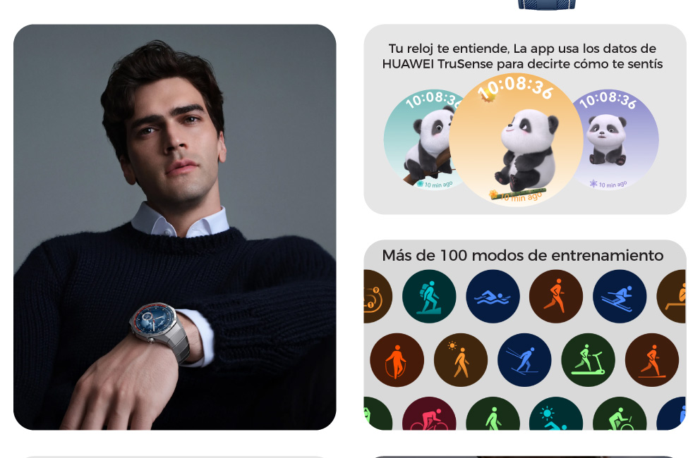 Más de 100 modos de entrenamiento