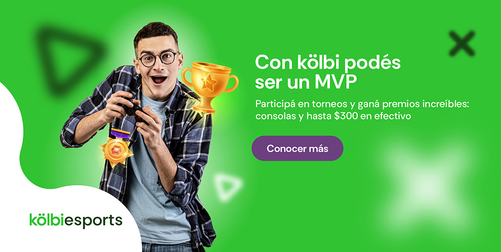 Participá en torneos y ganá premios increíbles con kölbi eSports