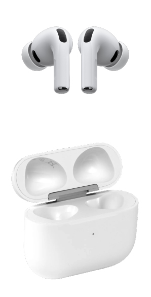 Apple AirPods Pro 3 vista fuera de la caja