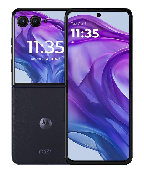 Motorola razr 50 ultra vista frontal y trasera