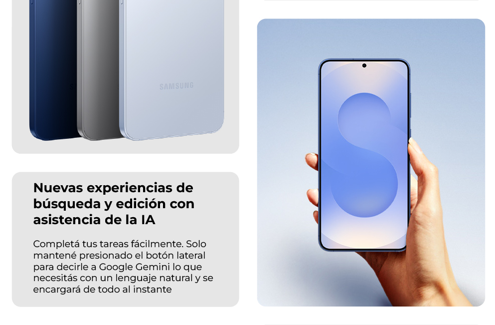 Nuevas experiencias de búsqueda y edición con asistencia de la IA