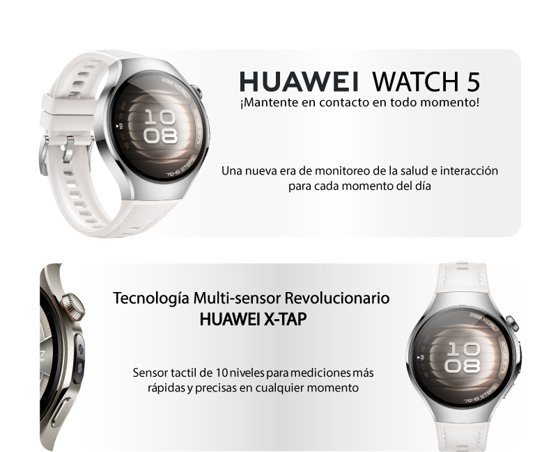 Huawei Watch 5 42MM: sensor HUAWEI X-TAP