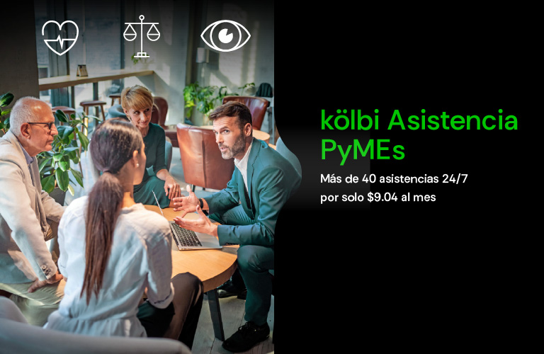 kölbi Asistencia para PyMEs: Más de 40 asistencias 24/7