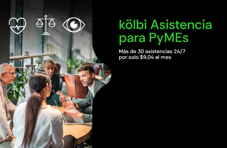 kölbi Asistencia para PyMEs: Más de 30 asistencias 24/7