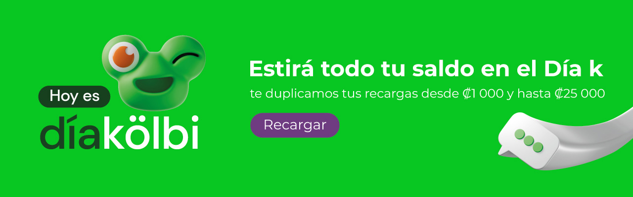 Estirá todo tu saldo en el Día k, te duplicamos tus recargas desde mil colones