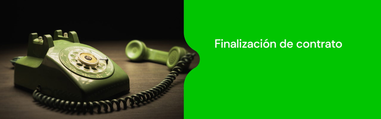 Finalización de Contrato