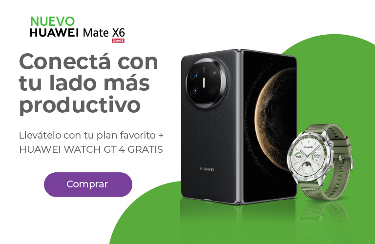 Nuevo Huawei Mate X6: llevátelo con tu plan favorito + Huawei Watch GT 4 gratis 