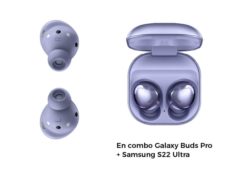En combo Galaxy Buds Pro + Samsung S22 Ultra