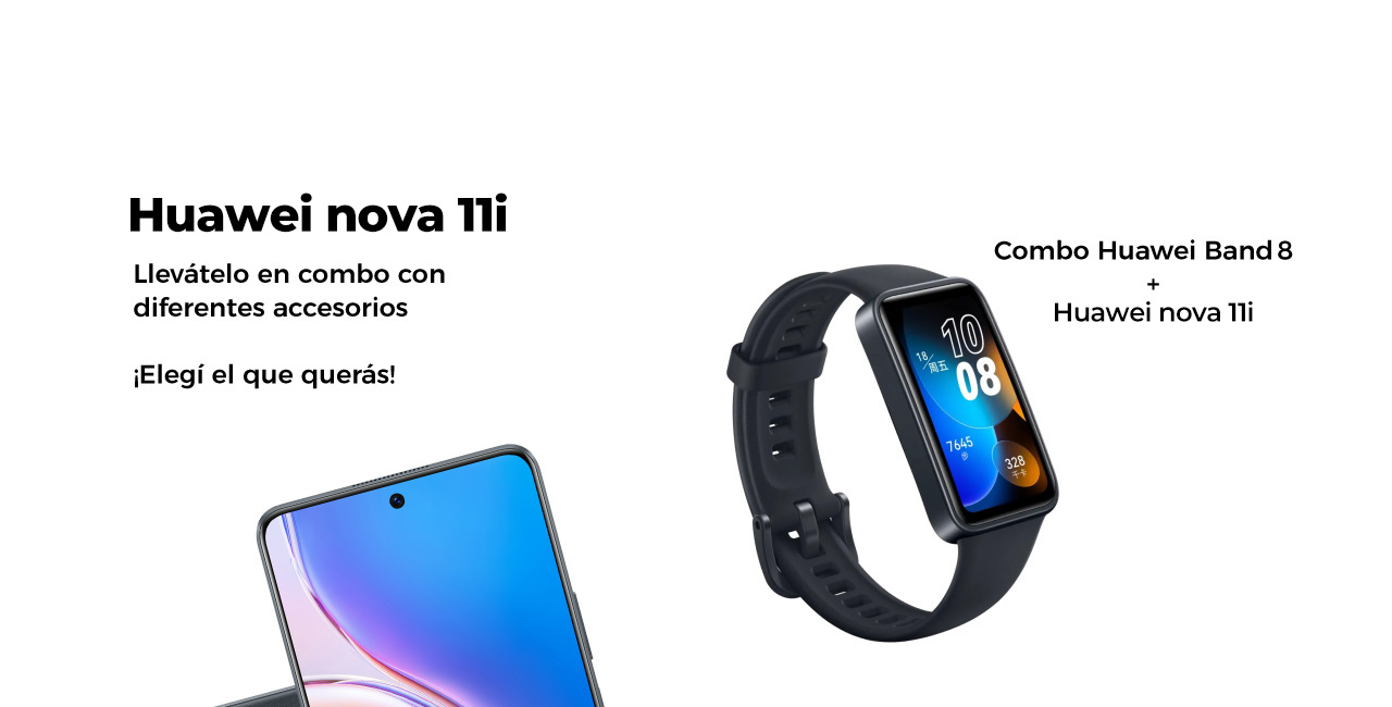 Combo band 8 + Huawei nova 11i