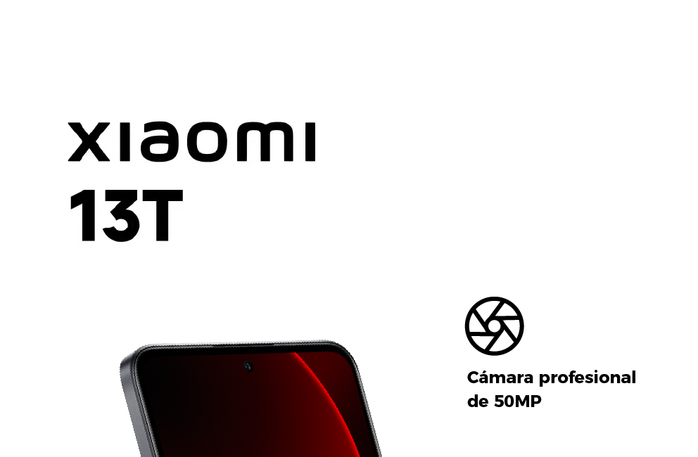 Xiaomi 13T, con cámara profesional de 50MP