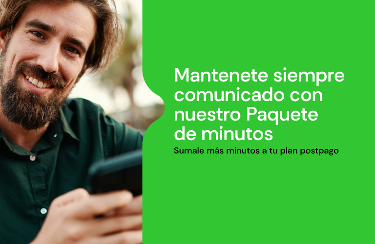 Paquetes de minutos y sms