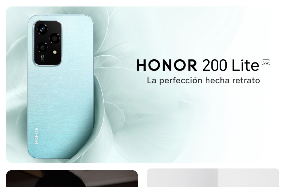 HONOR 200 Lite, la perfección hecha retrato 