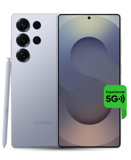 Samsung Galaxy S25 Ultra EE vista frontal y trasera