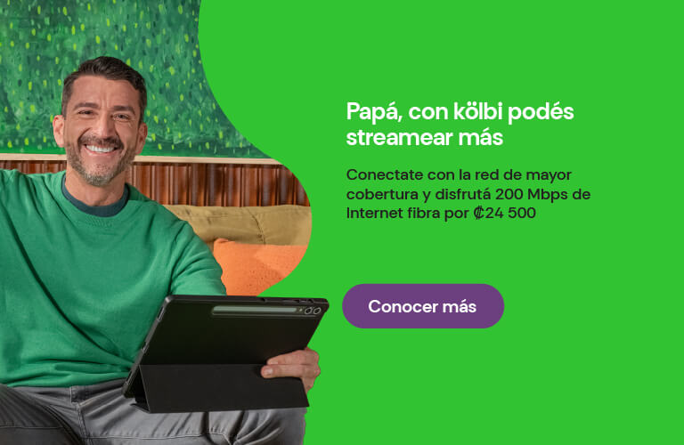 Papá, con kölbi podés más
