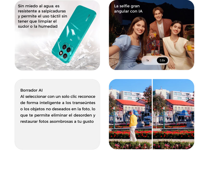 Selfie gran angular, borraor AI que te sorprenderán