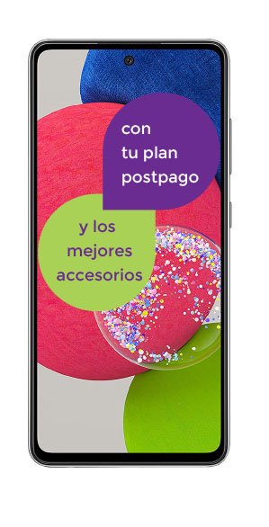 Samsung A52S 5G llevátelo con tu plan postpago y los mejores accesorios