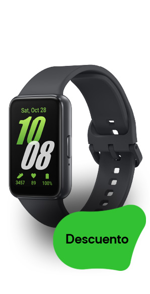 Samsung Galaxy Fit3 vista frontal