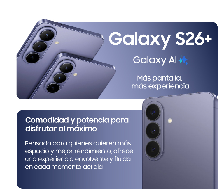 Samsung Galaxy S26 plus, sencillo e impactante